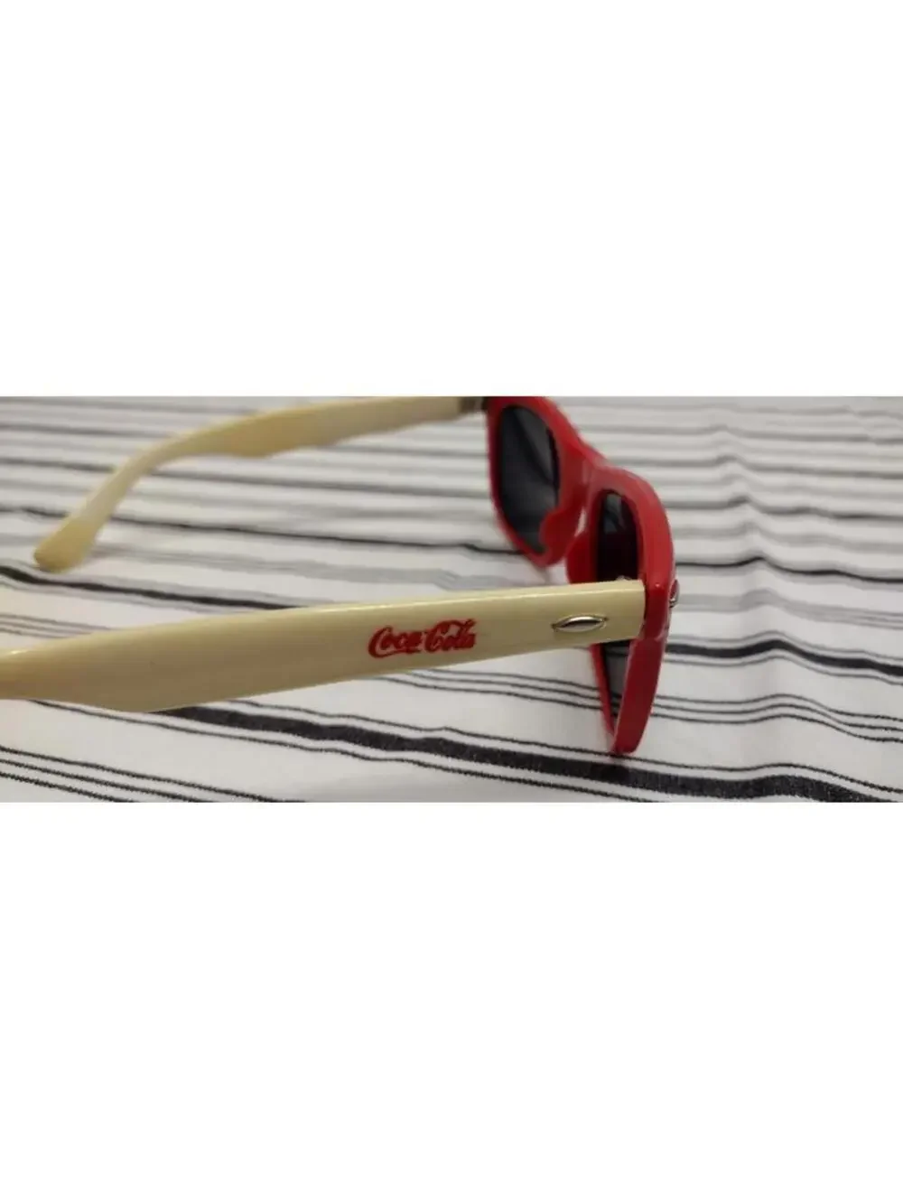 Vintage 1980s Coca Cola Children's Size Red Eyeglasses 1980s does 1950s Colors